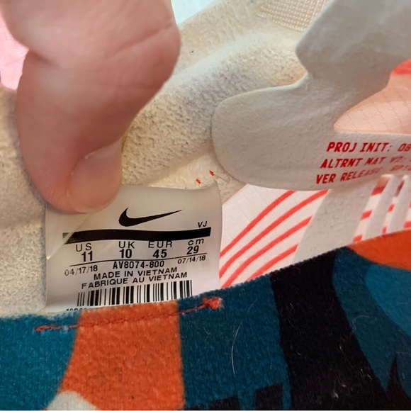 Nike Zoom Fly SP ‘Camo Mismatch’ Size 11 - Picture 7 of 12